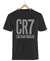 Remera Cristiano Ronaldo CR7 Negra Manga Corta 100% Algodón Peinado - Bronx