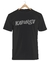 Remera Kapanga Logo Negra Manga Corta 100% Algodón Peinado