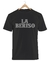 Remera La Beriso Logo Negra Manga Corta 100% Algodón Peinado en internet
