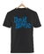 Remera David Bowie Logo Negra Manga Corta 100% Algodón Peinado - Bronx