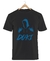 Remera Duki Negra Manga Corta 100% Algodón Peinado - Bronx