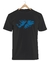 Remera Islas Malvinas Negra Manga Corta 100% Algodón Peinado