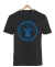 Remera Jimi Hendrix Logo Negra Manga Corta 100% Algodón Peinado - Bronx