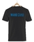 Remera Manu Chao Negra Manga Corta 100% Algodón Peinado - Bronx