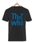 Remera The Who Negra Manga Corta 100% Algodón Peinado - Bronx