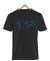 Remera Tini Negra Manga Corta 100% Algodón Peinado - tienda online
