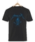 Remera Metallica Negra Manga Corta 100% Algodón Peinado - Bronx