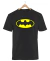 Remera Batman Logo Negra Manga Corta 100% Algodón Peinado - comprar online