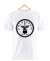 Remera Jimi Hendrix Logo Blanca Manga Corta 100% Algodón Peinado