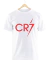 Remera Cristiano Ronaldo CR7 Blanca Manga Corta 100% Algodón Peinado - comprar online