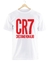 Remera Cristiano Ronaldo CR7 Blanca Manga Corta 100% Algodón Peinado
