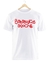 Remera Babasónicos Blanca Manga Corta 100% Algodón Peinado - comprar online