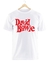 Remera David Bowie Logo Blanca Manga Corta 100% Algodón Peinado - comprar online