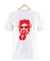 Remera La 25 Logo Blanca Manga Corta 100% Algodón Peinado