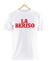 Remera La Beriso Logo Blanca Manga Corta 100% Algodón Peinado