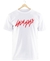 Remera Lady Gaga Logo Blanca Manga Corta 100% Algodón Peinado - comprar online
