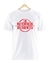Remera Los Auténticos Decadentes Logo Blanca Manga Corta 100% Algodón Peinado - comprar online