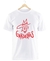 Remera Los Gardelitos Blanca Manga Corta 100% Algodón Peinado - comprar online