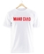 Remera Manu Chao Blanca Manga Corta 100% Algodón Peinado - comprar online