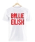 Remera Billie Eilish Blanca Manga Corta 100% Algodón Peinado en internet