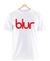 Remera Blur Blanca Manga Corta 100% Algodón Peinado - comprar online