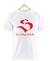 Remera Shakira Logo Blanca Manga Corta 100% Algodón Peinado - comprar online