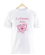 Remera La Pantera Rosa Blanca Manga Corta 100% Algodón Peinado - comprar online