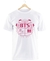 Remera BTS Logo Blanca Manga Corta 100% Algodón Peinado en internet