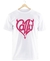 Remera Cazzu Logo Blanca Manga Corta 100% Algodón Peinado en internet