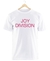 Remera Joy Division Logo Blanca Manga Corta 100% Algodón Peinado en internet