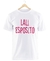 Remera Lali Esposito Blanca Manga Corta 100% Algodón Peinado