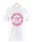 Remera Los Auténticos Decadentes Logo Blanca Manga Corta 100% Algodón Peinado en internet