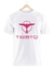 Remera Tiesto Blanca Manga Corta 100% Algodón Peinado en internet