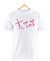 Remera Tini Blanca Manga Corta 100% Algodón Peinado