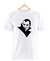 Remera Drácula Nosferatu Blanca Manga Corta 100% Algodón Peinado