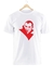 Remera Drácula Nosferatu Blanca Manga Corta 100% Algodón Peinado - comprar online