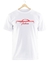 Remera Falcon Blanca Manga Corta 100% Algodón Peinado - comprar online