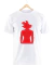 Remera Dragon Ball Goku Silueta Blanca Manga Corta 100% Algodón Peinado - comprar online