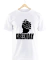 Remera Green Day Blanca Manga Corta 100% Algodón Peinado