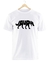 Remera Jauría Blanca Manga Corta 100% Algodón Peinado - comprar online