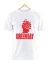 Remera Green Day Blanca Manga Corta 100% Algodón Peinado - comprar online