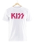 Remera Kiss Logo Blanca Manga Corta 100% Algodón Peinado en internet