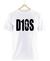 Remera Maradona D1OS Blanca Manga Corta 100% Algodón Peinado