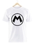 Remera Mario Bros Logo Blanca Manga Corta 100% Algodón Peinado - comprar online