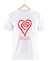 Remera Marilyn Manson Eat Me Drink Me Blanca Manga Corta 100% Algodón Peinado - comprar online