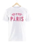 Remera Messi Ici Cest Paris Blanca Manga Corta 100% Algodón Peinado en internet