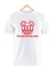 Remera Radiohead Blanca Manga Corta 100% Algodón Peinado