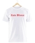 Remera Rata Blanca Blanca Manga Corta 100% Algodón Peinado - comprar online