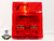 CONSOLE SUPER NINTENDO TRANSLUCIDO VERMELHO - DGAMES BRASIL 