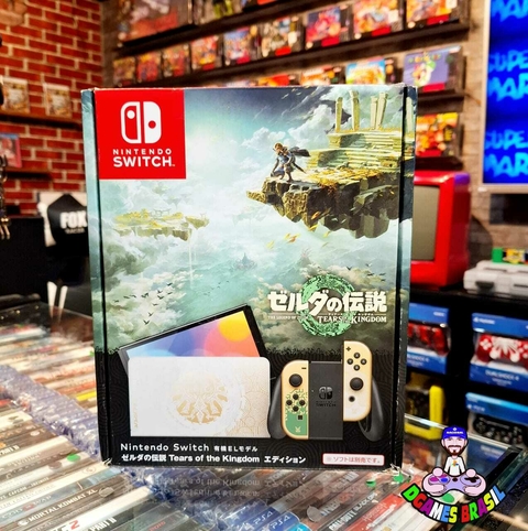 NINTENDO SWITCH OLED ZELDA - NOVO LACRADO